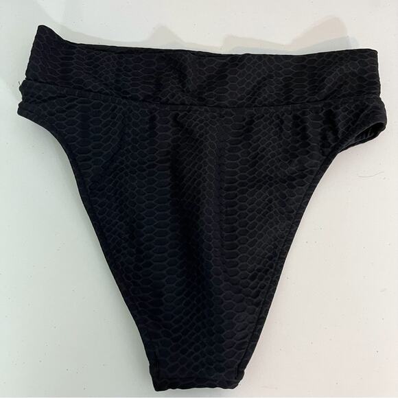 Seafolly Medusa High Rise Cheeky Bikini Bottoms Size 8 NEW - Picture 4 of 6